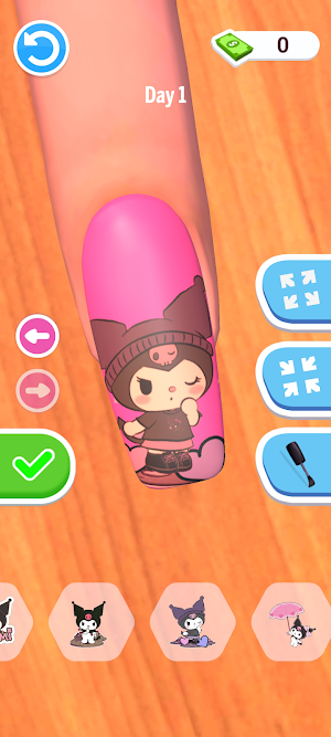 Kuromi Nail Salon Screenshot 2