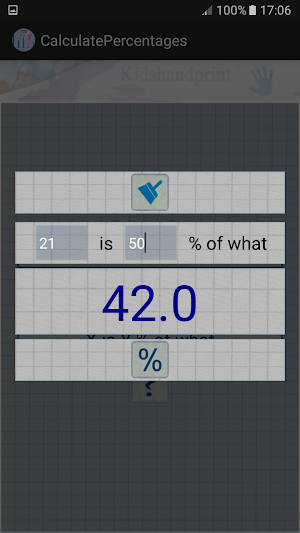 Calculate Percentages Screenshot 3