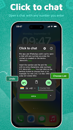 Click to Chat Screenshot 1