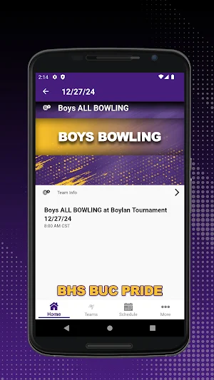 BHS BUC Pride Screenshot 2