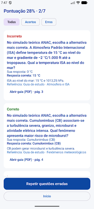 Banca ANAC 2026 Simulado Screenshot 2