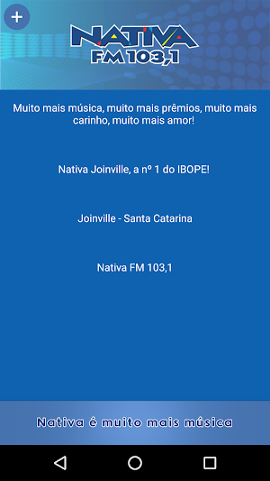 Nativa FM 103,1 Joinville Screenshot 3