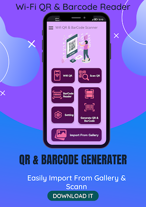 WIFI QR Code & Barcode Scanner Screenshot 2