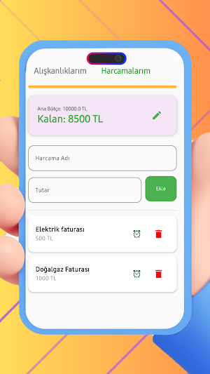 Bütçe ve Rutin Screenshot 2