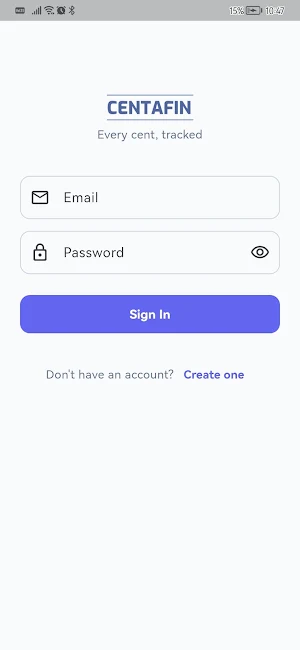 CentaFin Screenshot 1