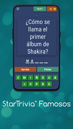 Adivina el famoso - StarTrivia Screenshot 0