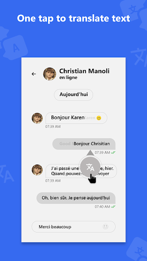 One Tap Translator: Translate Language On Screen Screenshot 0