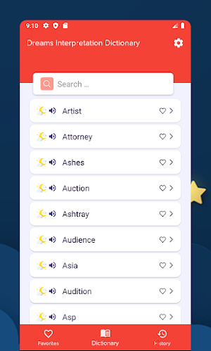Dreams Dictionary Screenshot 1
