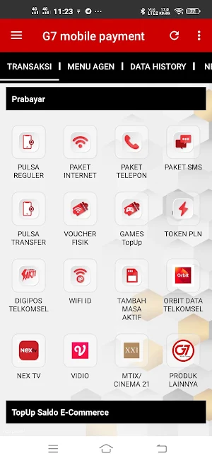 G7 Mobile Payment Screenshot 0