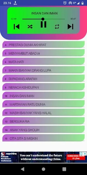 Nasidaria Mp3 Offline Screenshot 0