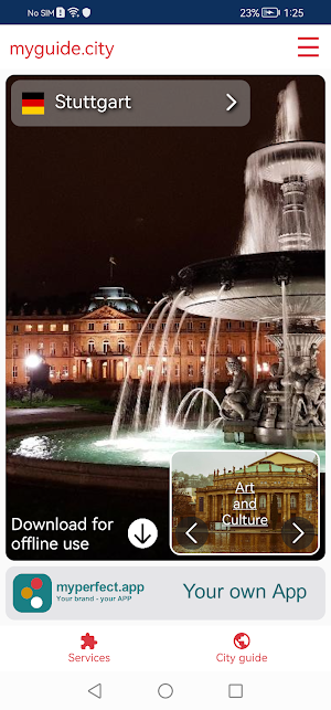 Stuttgart City Guide Screenshot 0