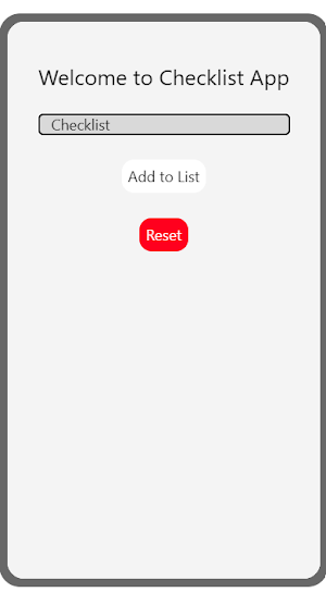 Check List Screenshot 1