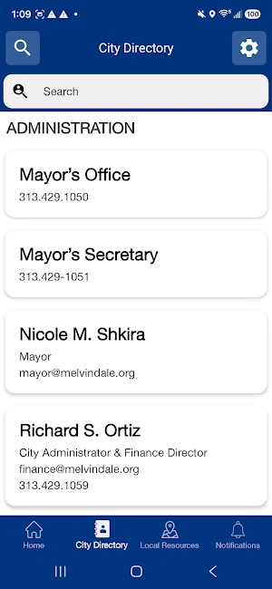 Melvindale Police Dept, MI Screenshot 1