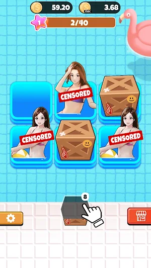 Sexy Merge Girls : Offline Idle Tycoon Screenshot 0