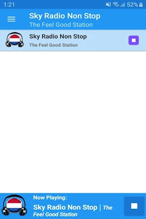 Sky Radio Non Stop App Screenshot 0