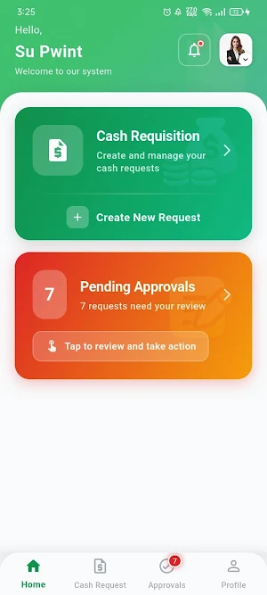 Office ERP Screenshot 1