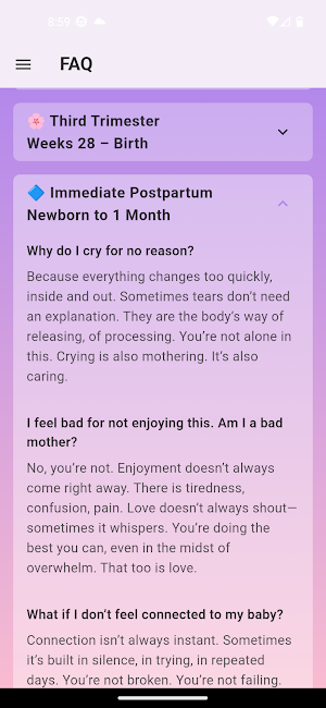 Alma - Pregnancy Companion Screenshot 3