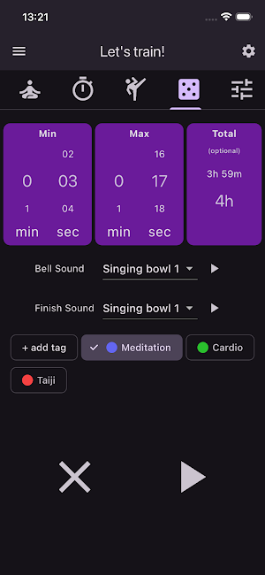 Ding - Training Timer Screenshot 3