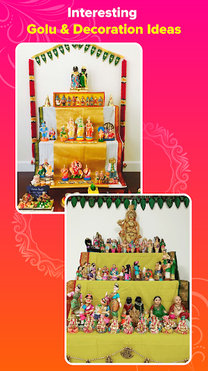 Navratri Rangoli & Golu Design Screenshot 2