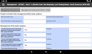 TEAMS Legionella Screenshot 2