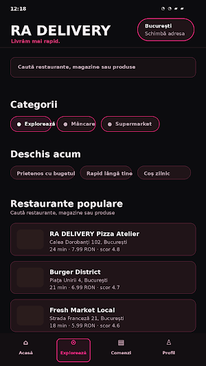 RA Delivery: Food & Grocery Screenshot 2
