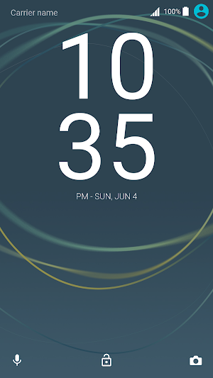 Xperia Loops Theme Screenshot 2