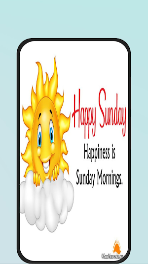 happy sunday greetings Screenshot 2