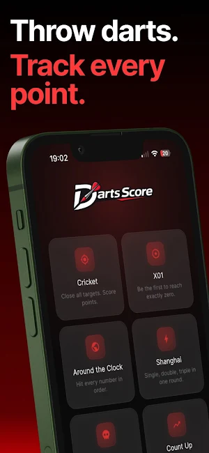 Darts Scorekeeper - DartsTrack Screenshot 0