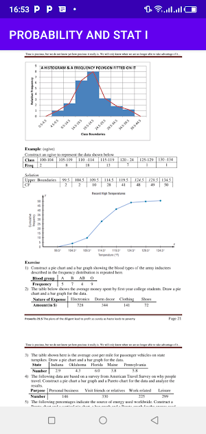 Probability & Stat I Screenshot 3