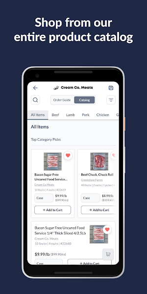 Cream Co. Meats Screenshot 2