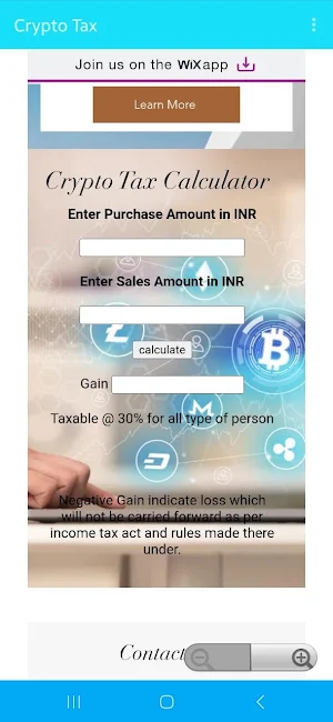 Crypto Tax Screenshot 2