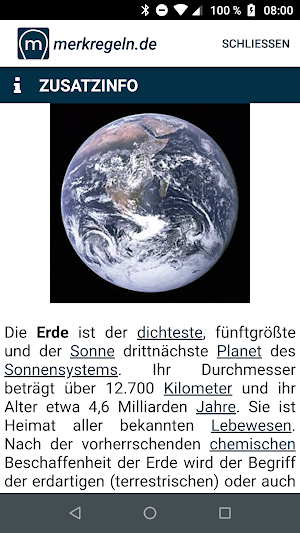 merkregeln.de - Alles gemerkt! Screenshot 2