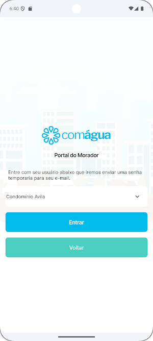 Com Água – Leitura Individual Screenshot 1
