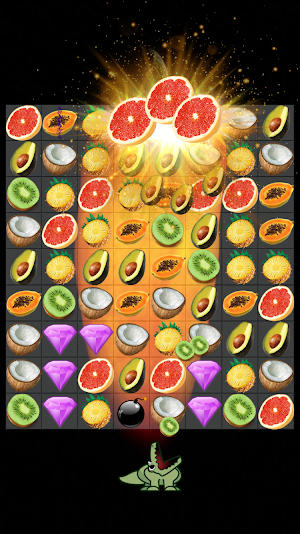 Fruit Swap Master: Crush mania, Juice jam Blast Screenshot 1