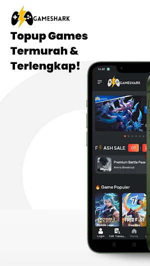 GameShark - Top up Diamonds Screenshot 0