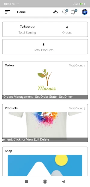 Maraaz Seller Screenshot 3