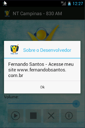 Rádio Novo Tempo Campinas Screenshot 2