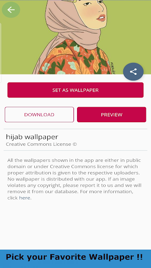 Muslimah Hijab Wallpaper 4K Screenshot 1
