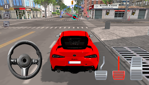 Supra Car Driving Parking Game Screenshot 0