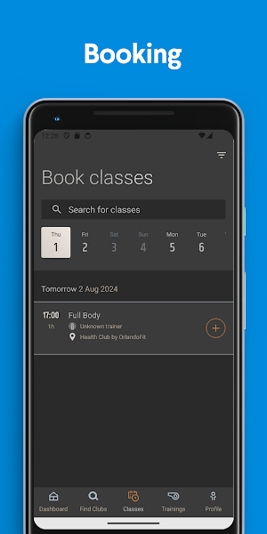 Health Club Screenshot 1