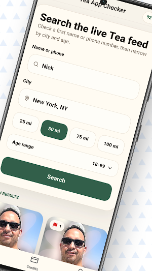 Tea App Checker Screenshot 1