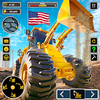 Crane Construction Snow Games