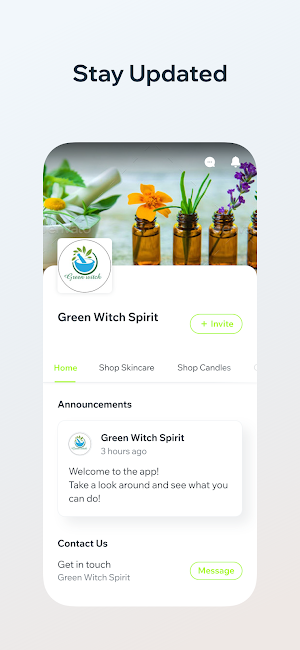 Green Witch Flower Power Screenshot 2