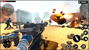 Great World War: WW2 Gun Simulation Game 2021 Screenshot 2