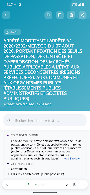 GuinéeLex — Droit guinéen Screenshot 3