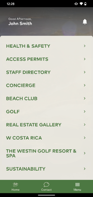 Reserva Conchal Costa Rica Screenshot 1