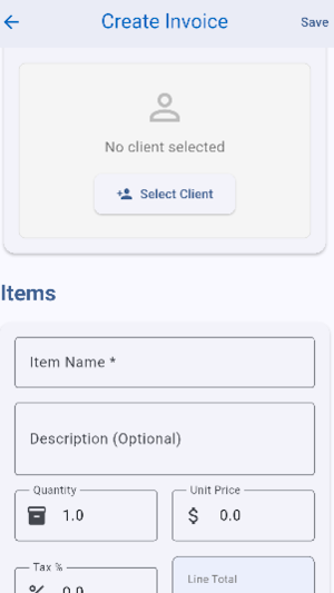 BillWise: Invoice Maker Screenshot 1