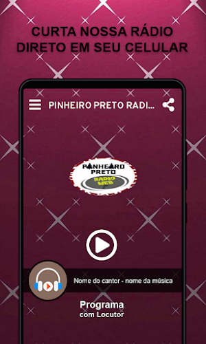 Pinheiro Preto Radio Web Screenshot 1