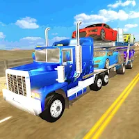 Car Transporter Truck Simulator: Heavy City Truck