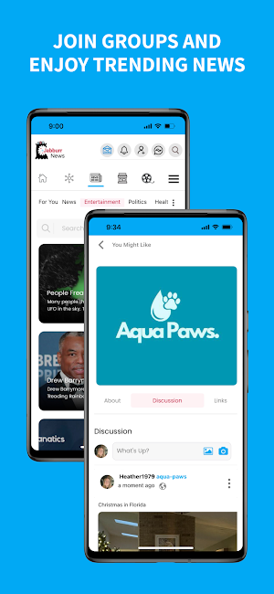 Jabburr-Social Media Super App Screenshot 1